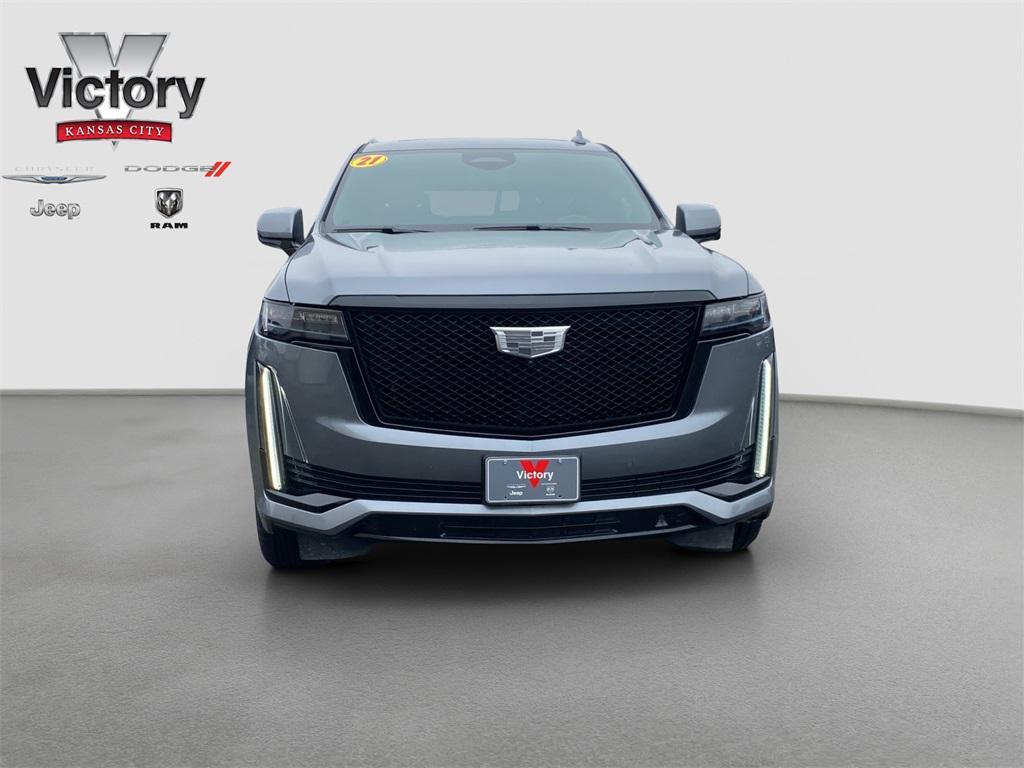 used 2021 Cadillac Escalade car, priced at $62,444