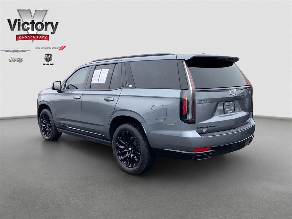 used 2021 Cadillac Escalade car, priced at $62,444