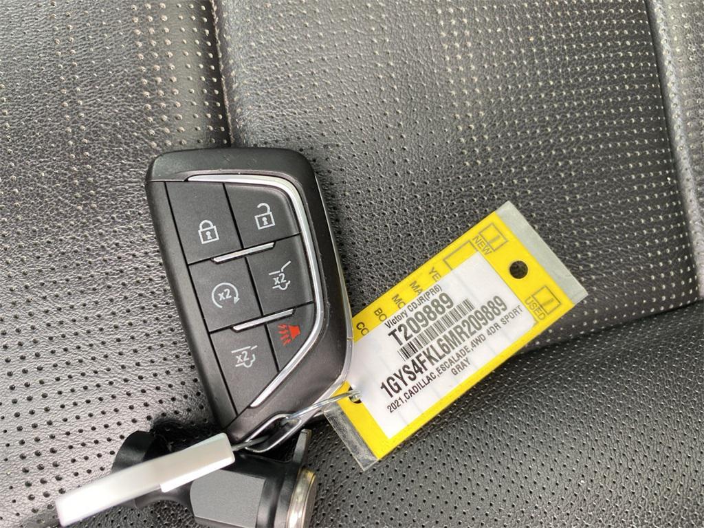 used 2021 Cadillac Escalade car, priced at $62,444