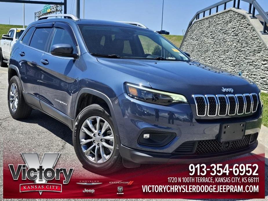 used 2021 Jeep Cherokee car, priced at $22,327