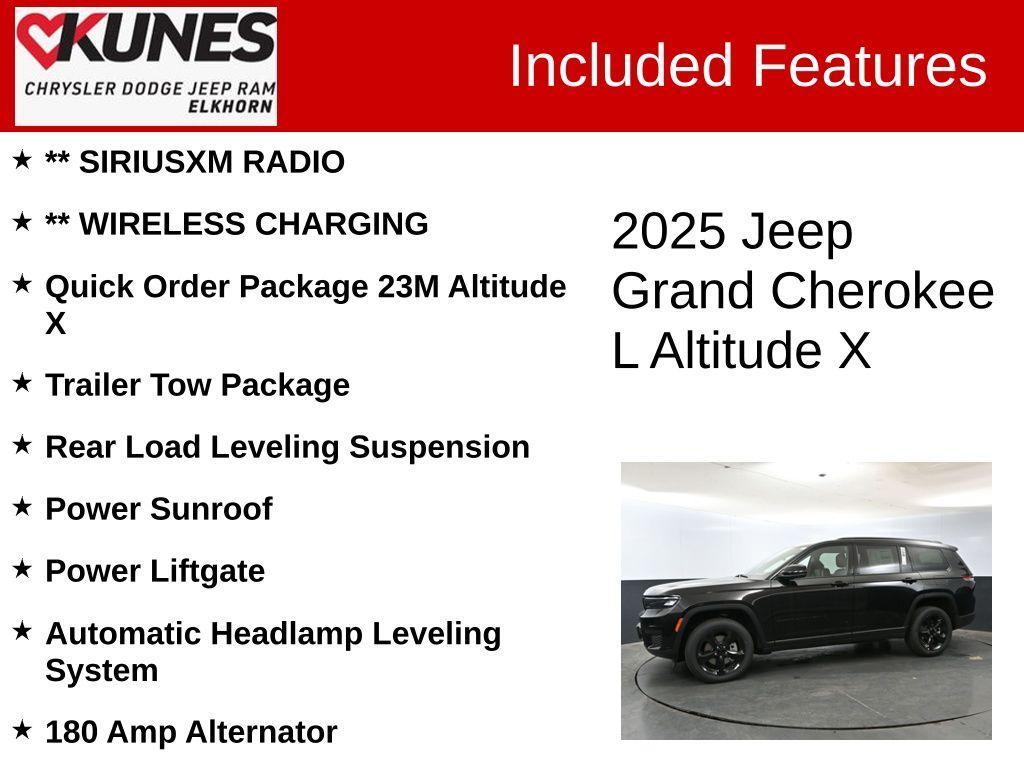 new 2025 Jeep Grand Cherokee L car, priced at $47,622
