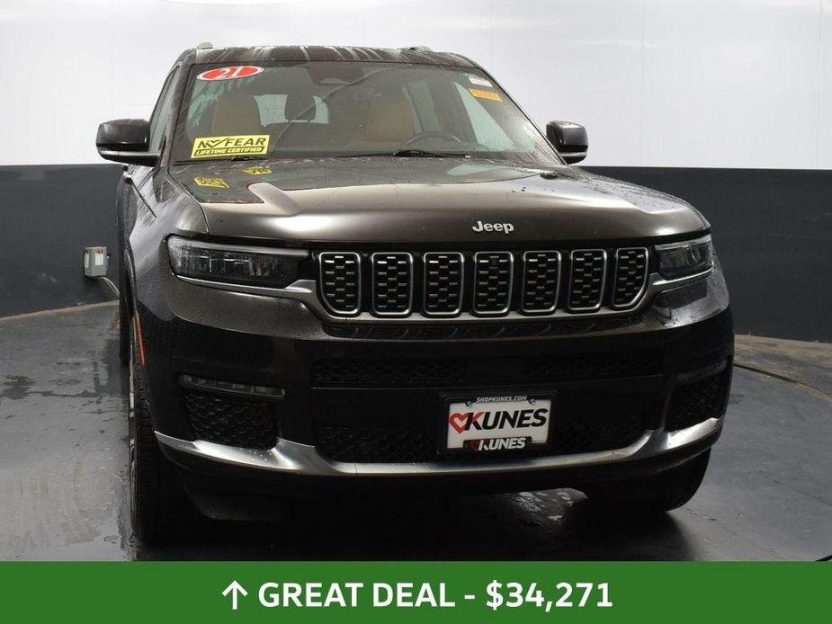 used 2021 Jeep Grand Cherokee L car, priced at $34,271