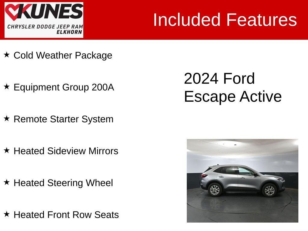 used 2024 Ford Escape car, priced at $24,839