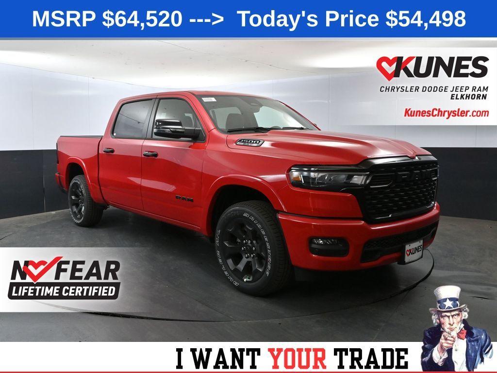 new 2025 Ram 1500 car, priced at $54,498