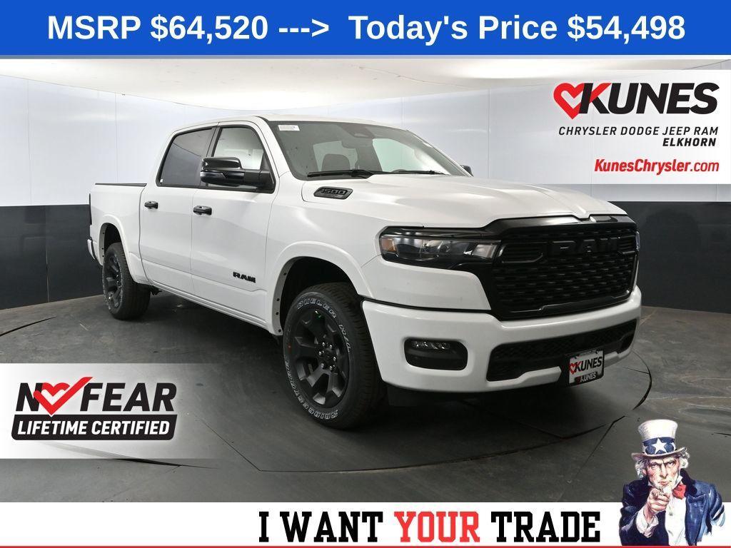 new 2025 Ram 1500 car, priced at $54,498