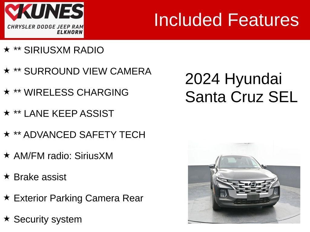 used 2024 Hyundai SANTA CRUZ car, priced at $24,995