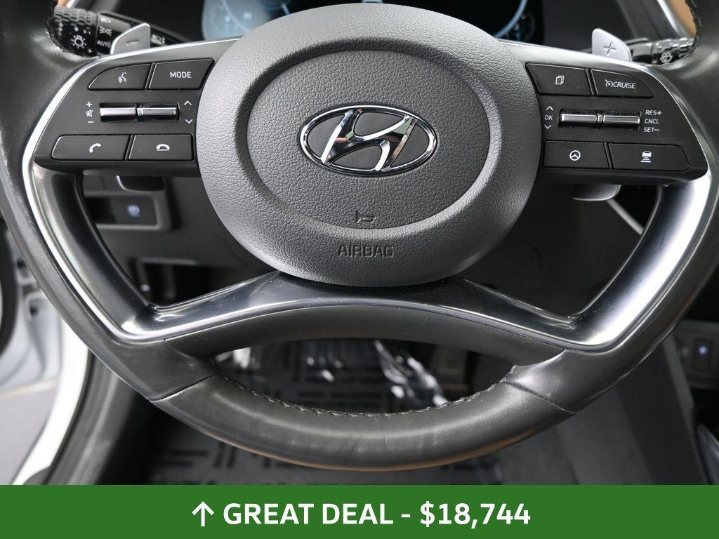 used 2021 Hyundai Sonata car, priced at $18,744