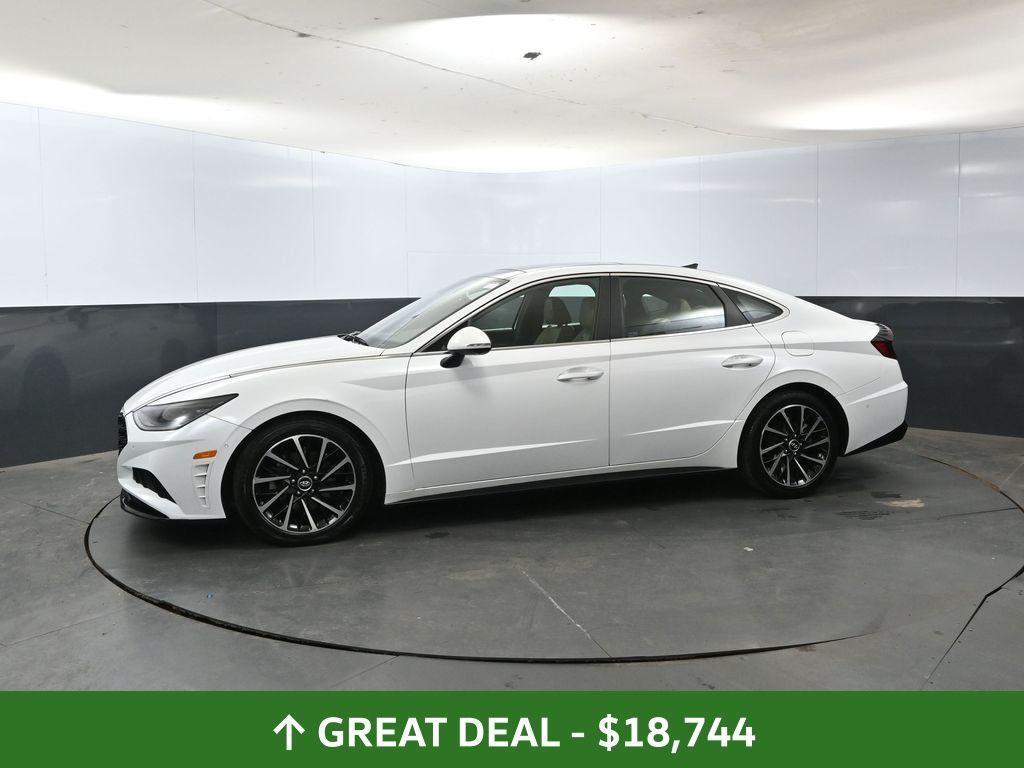 used 2021 Hyundai Sonata car, priced at $18,744
