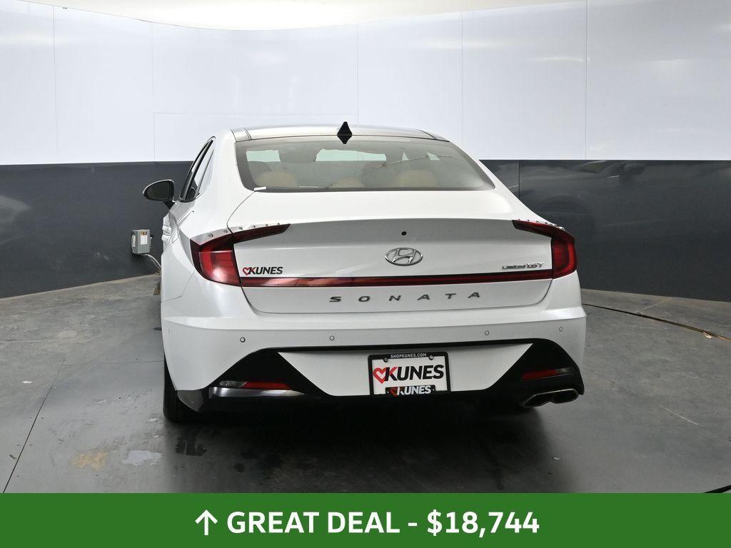 used 2021 Hyundai Sonata car, priced at $18,744