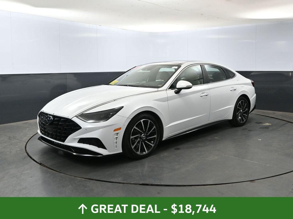 used 2021 Hyundai Sonata car, priced at $18,744