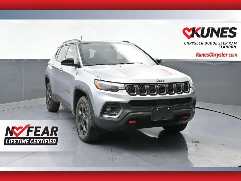 used 2023 Jeep Compass car, priced at $22,425