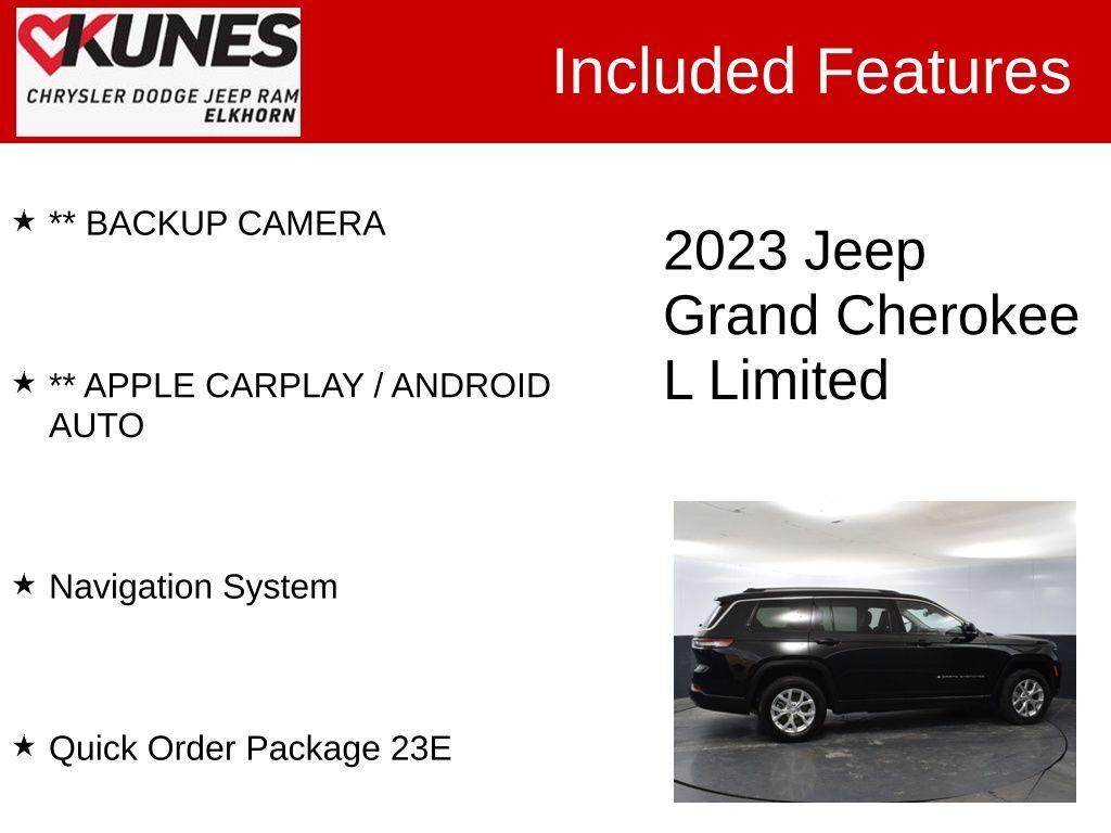 used 2023 Jeep Grand Cherokee L car, priced at $32,716