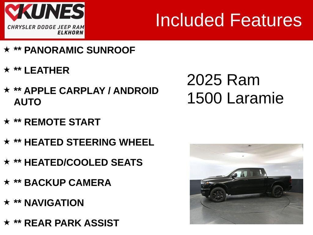 new 2025 Ram 1500 car, priced at $66,366