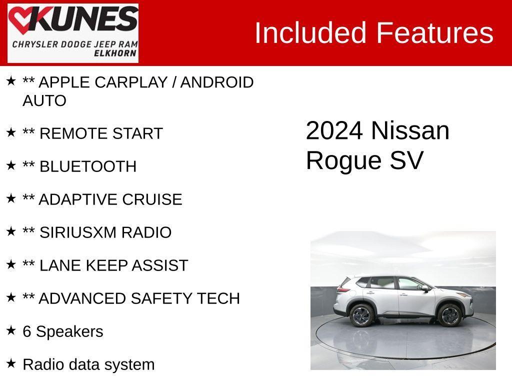 used 2024 Nissan Rogue car, priced at $21,987