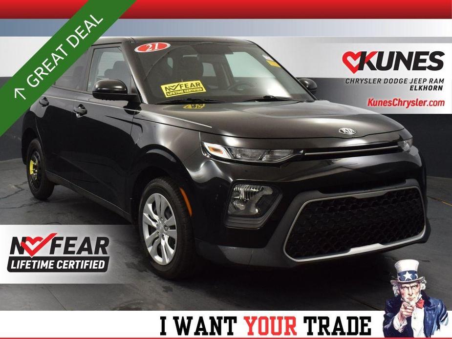 used 2021 Kia Soul car, priced at $13,415