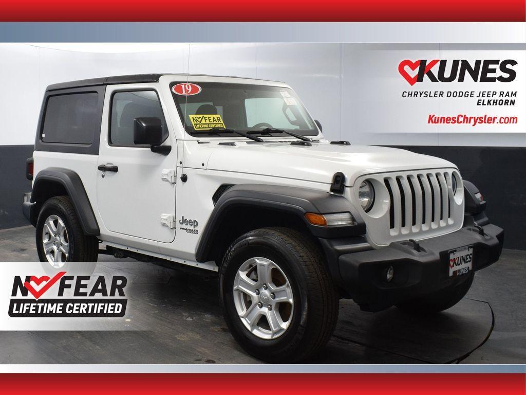 used 2019 Jeep Wrangler car, priced at $22,560