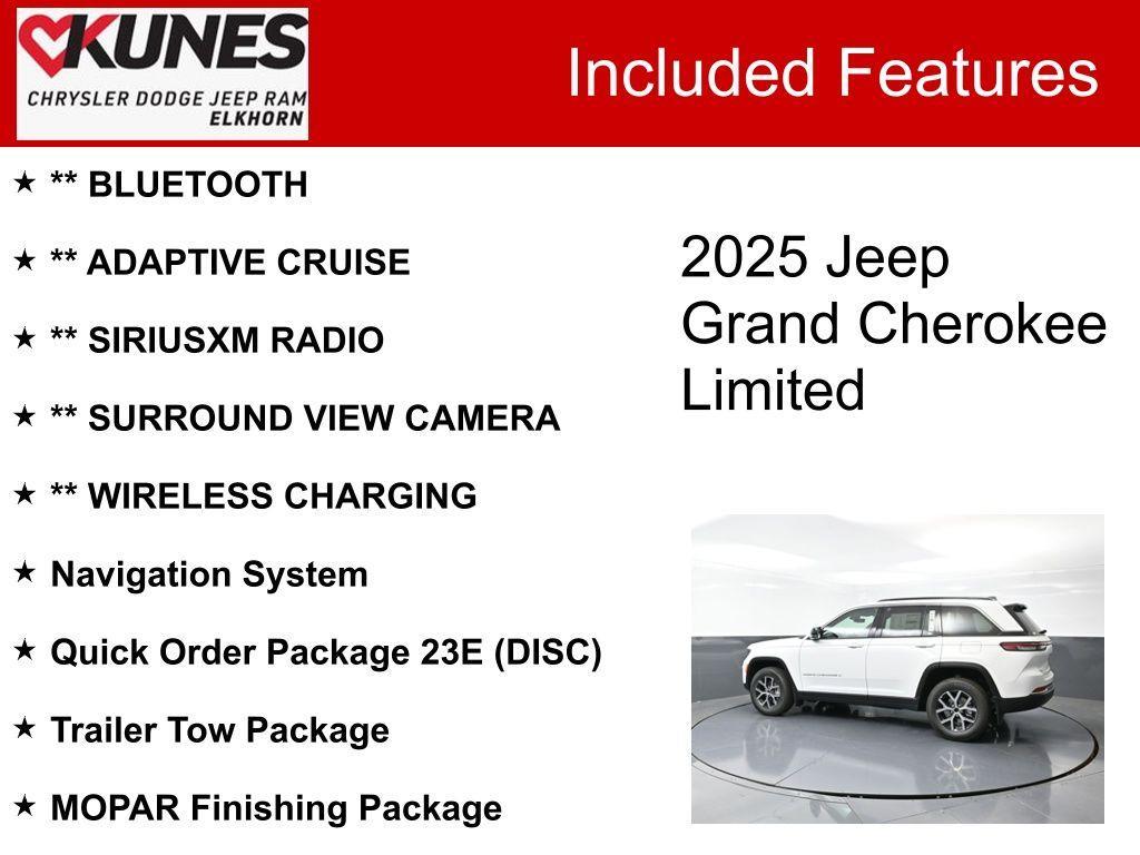 new 2025 Jeep Grand Cherokee car, priced at $50,255