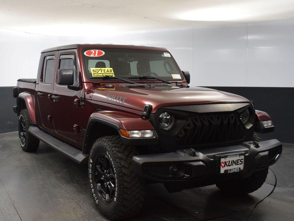 used 2021 Jeep Gladiator car, priced at $30,752