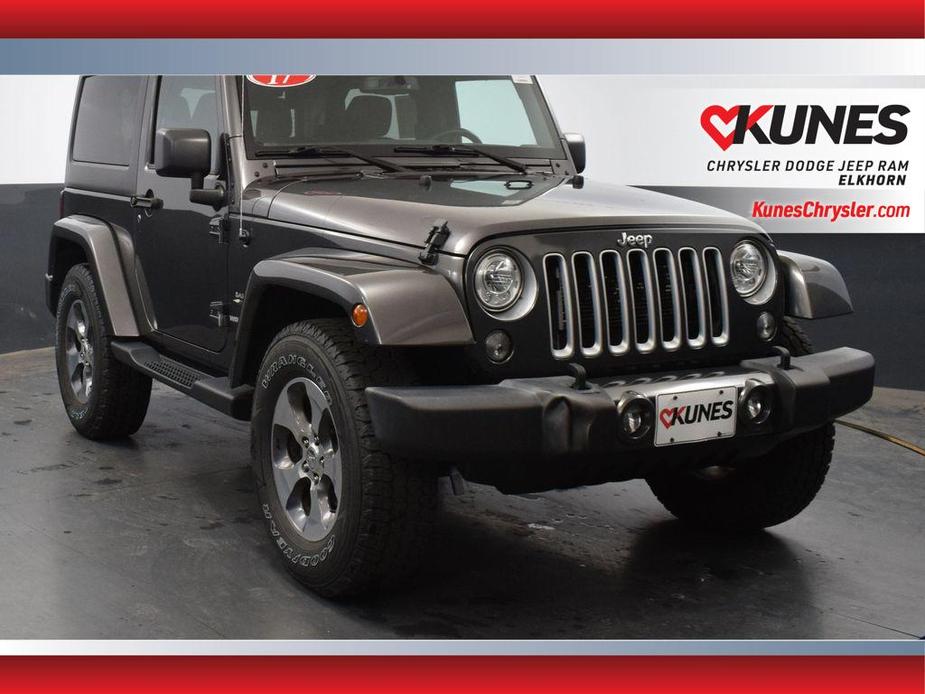 used 2017 Jeep Wrangler car, priced at $20,146