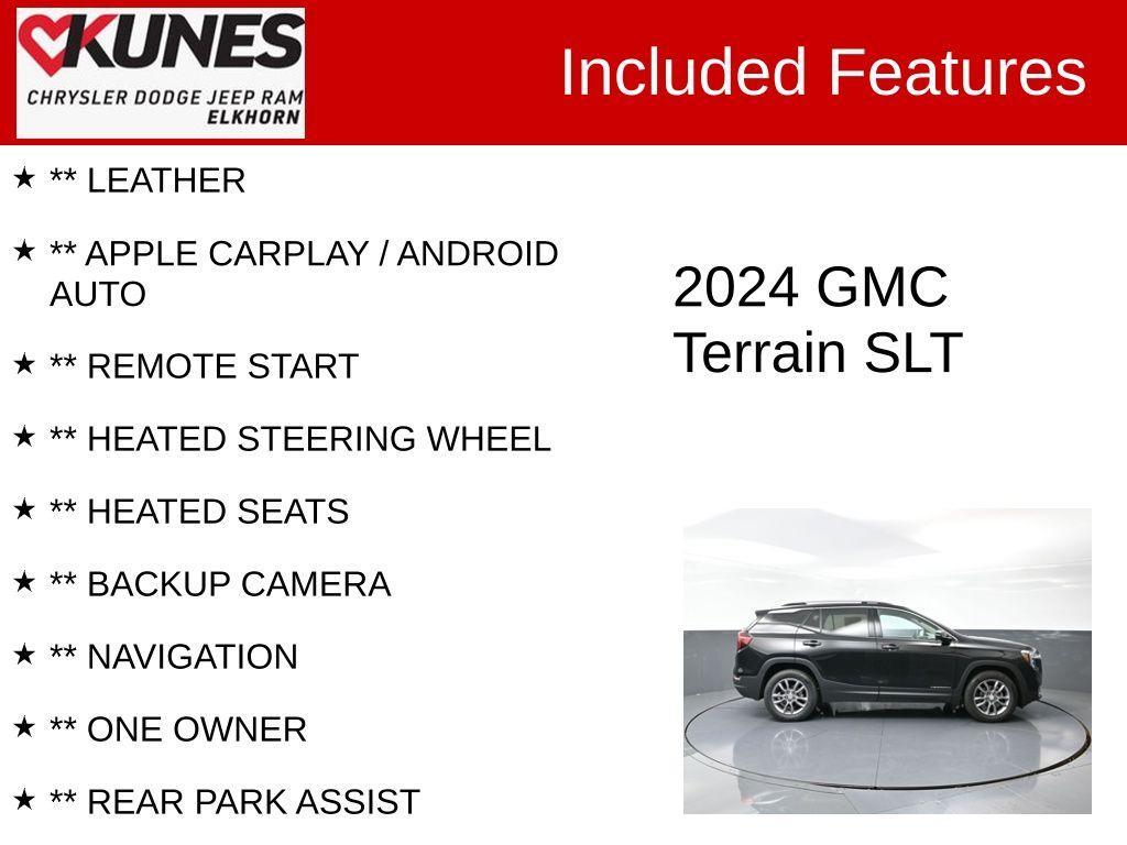 used 2024 GMC Terrain car, priced at $23,495