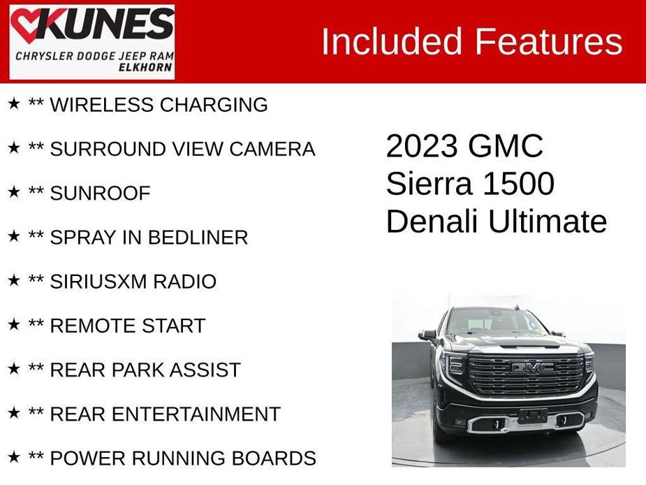 used 2023 GMC Sierra 1500 car, priced at $60,612