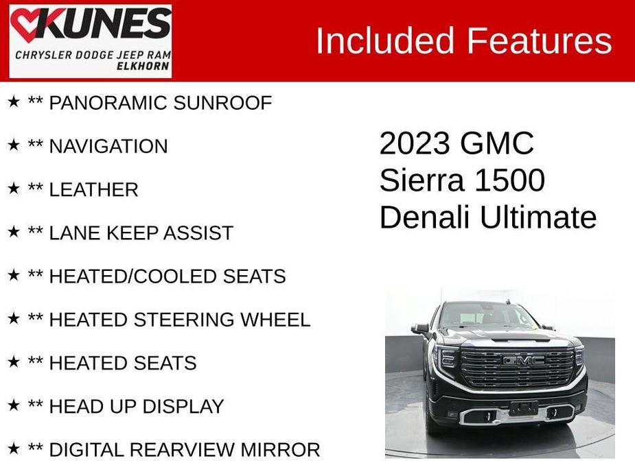 used 2023 GMC Sierra 1500 car, priced at $60,612