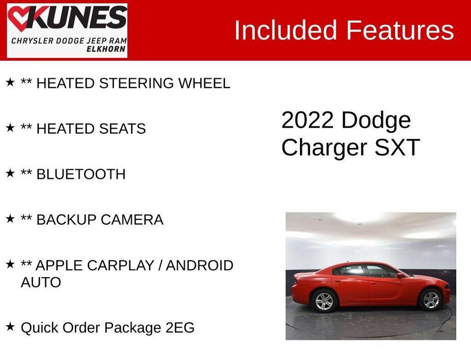 used 2022 Dodge Charger car, priced at $23,380