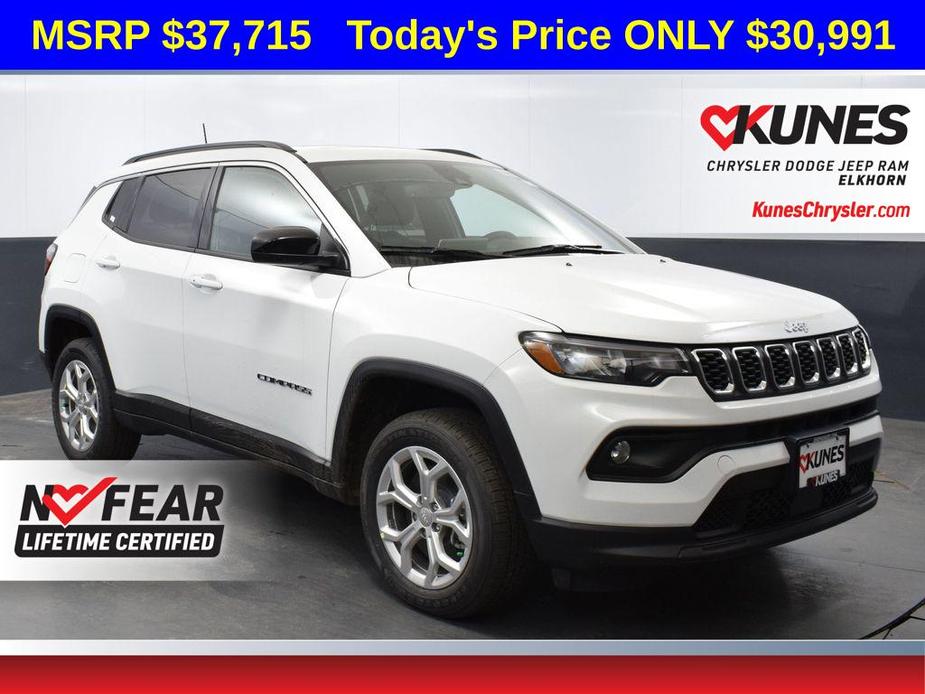 new 2024 Jeep Compass car, priced at $30,991