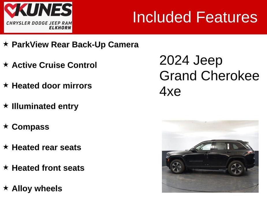 new 2024 Jeep Grand Cherokee 4xe car, priced at $50,890