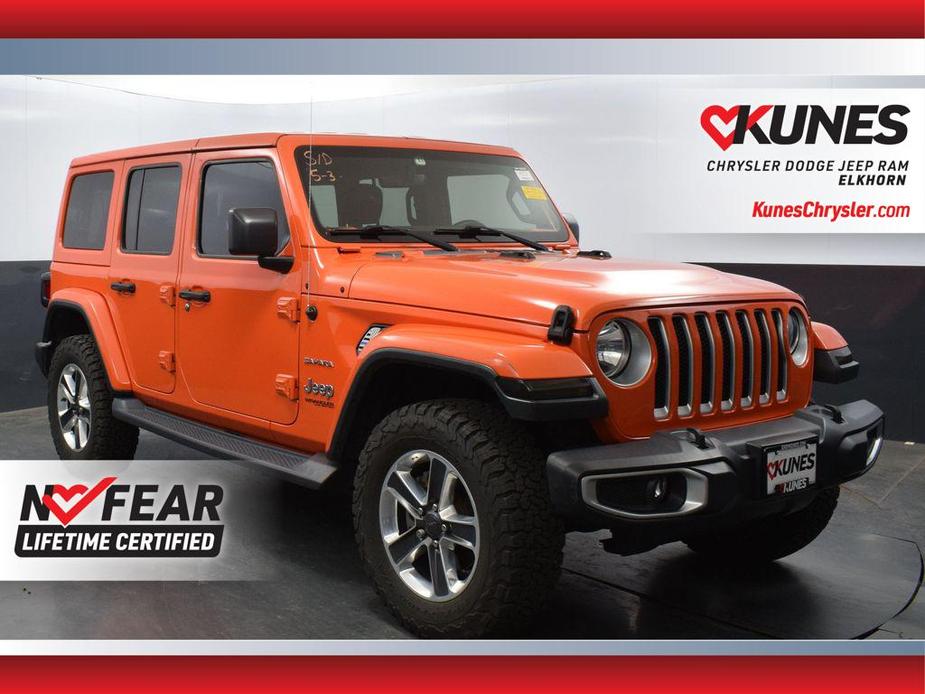 used 2018 Jeep Wrangler Unlimited car, priced at $31,782