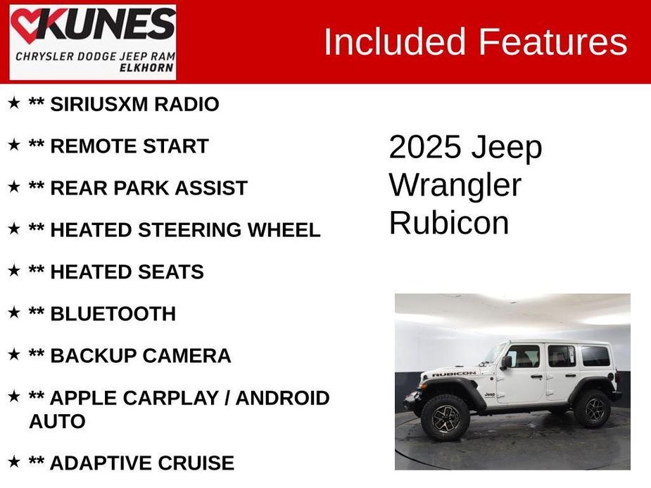 new 2025 Jeep Wrangler car, priced at $53,173