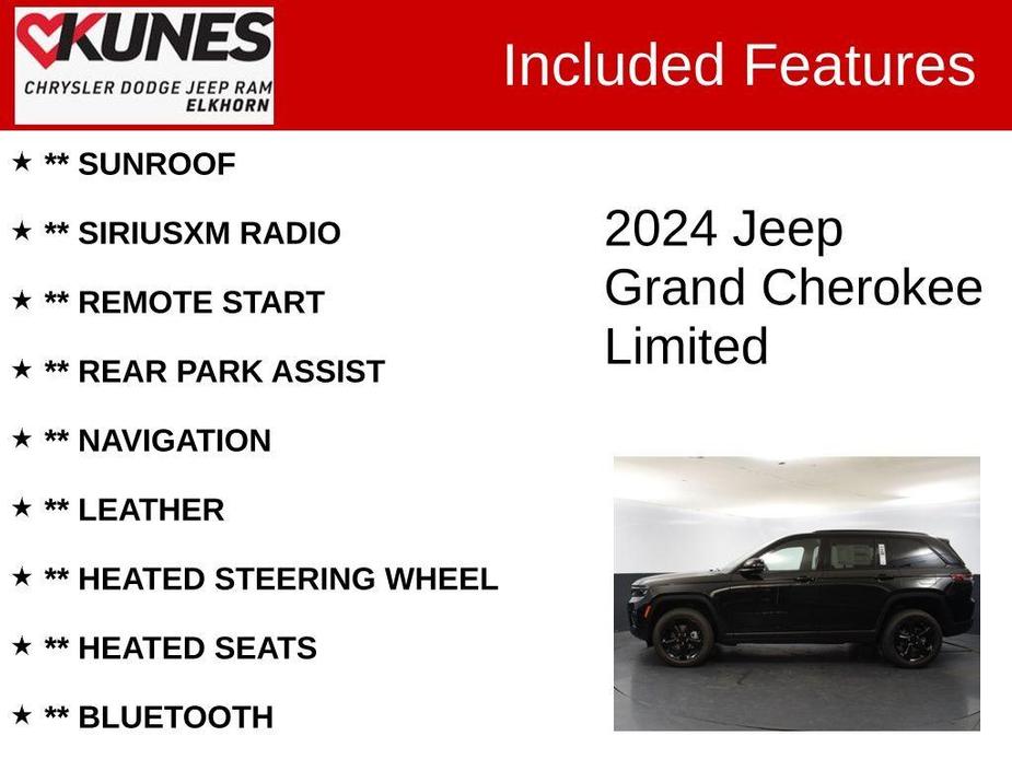 new 2024 Jeep Grand Cherokee car, priced at $40,172