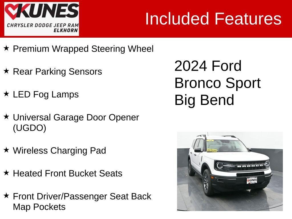 used 2024 Ford Bronco Sport car, priced at $29,204