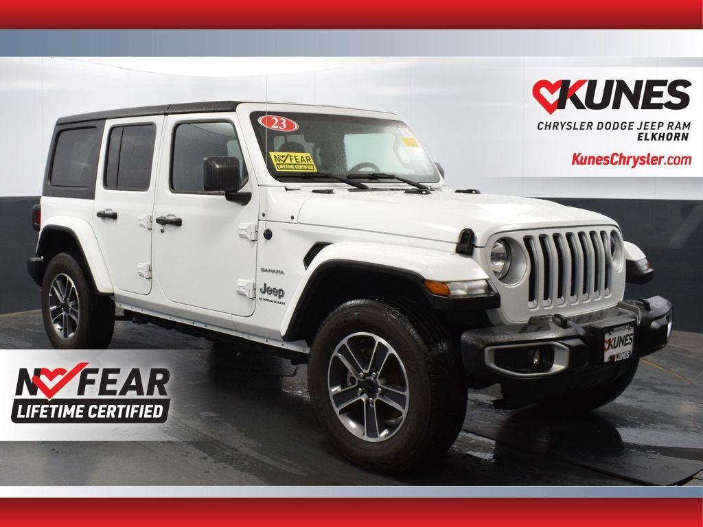 used 2023 Jeep Wrangler car, priced at $33,462