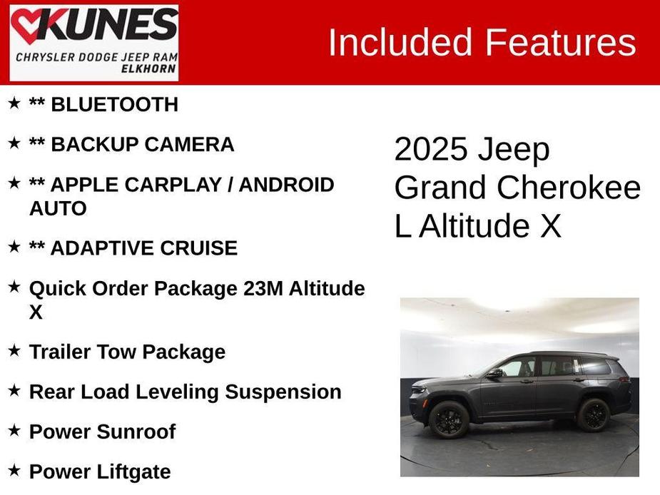 new 2025 Jeep Grand Cherokee L car, priced at $43,992