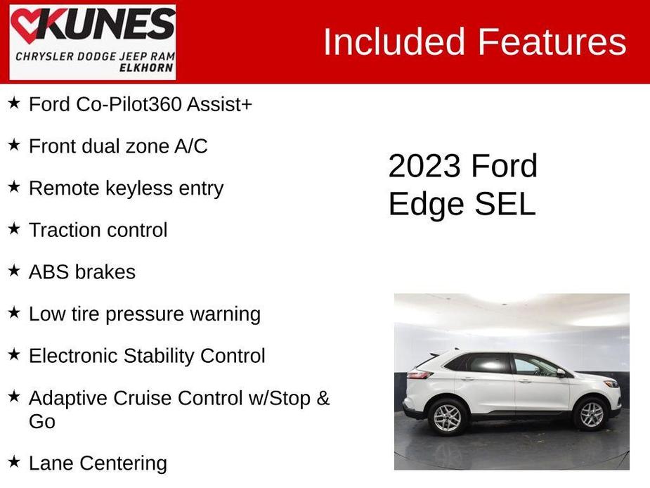 used 2023 Ford Edge car, priced at $23,365