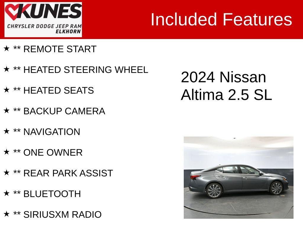used 2024 Nissan Altima car, priced at $26,584