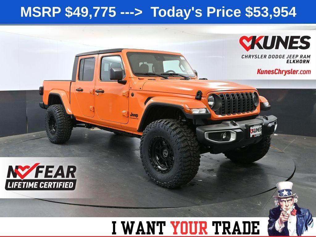 new 2025 Jeep Gladiator car, priced at $53,954
