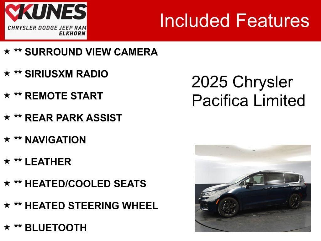 new 2025 Chrysler Pacifica car, priced at $51,319