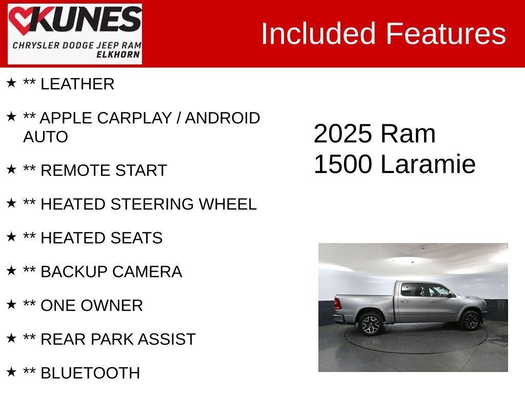 used 2025 Ram 1500 car, priced at $51,147