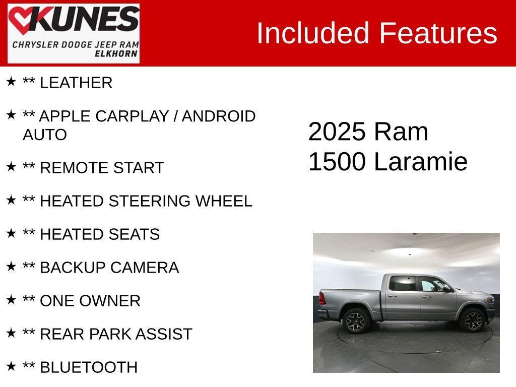 used 2025 Ram 1500 car, priced at $53,662