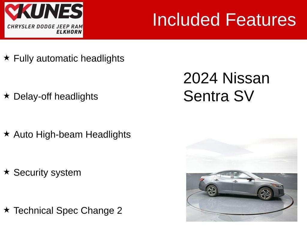 used 2024 Nissan Sentra car, priced at $18,185