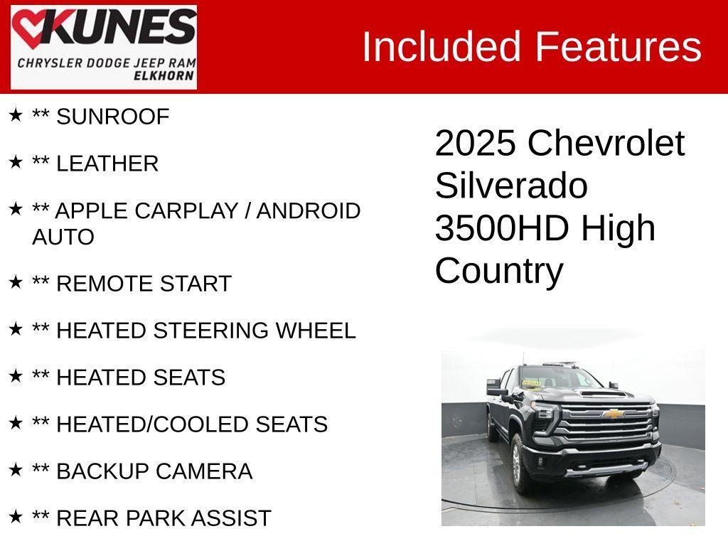 used 2025 Chevrolet Silverado 3500 car, priced at $84,650