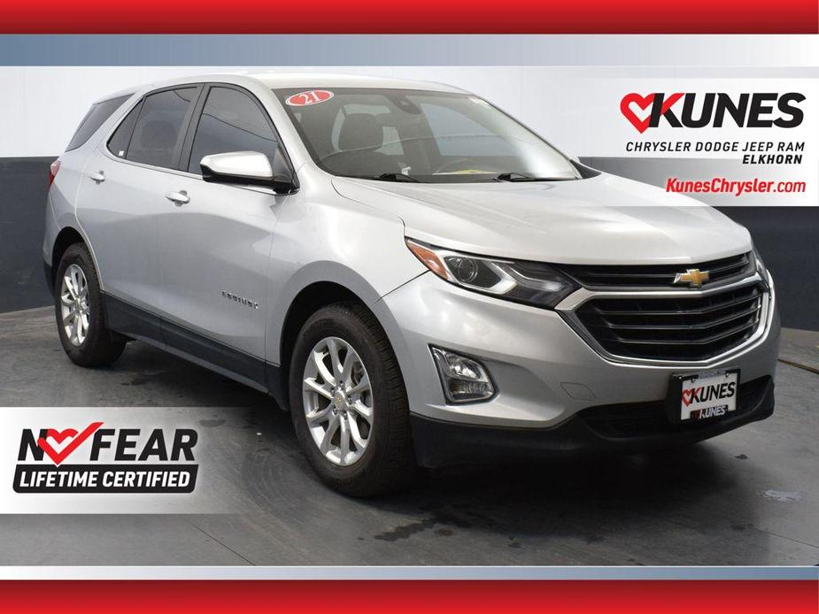 used 2021 Chevrolet Equinox car, priced at $18,340