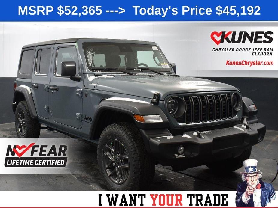 new 2025 Jeep Wrangler car, priced at $45,192