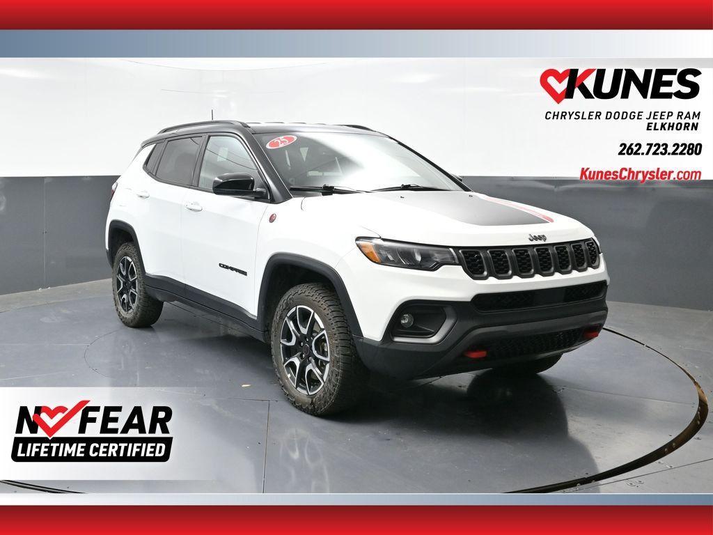 used 2025 Jeep Compass car, priced at $24,957