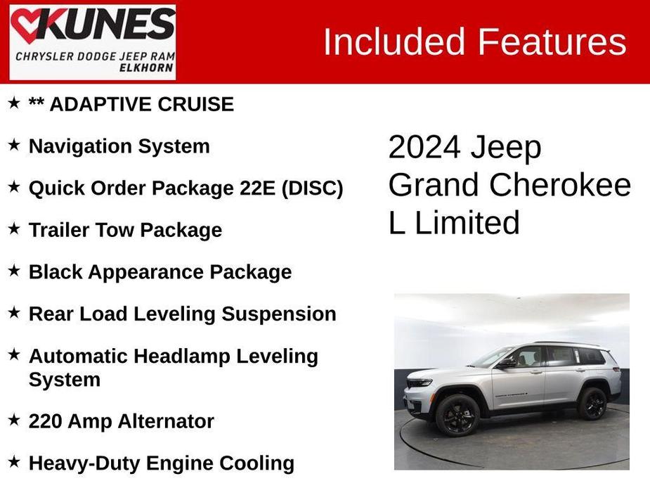 new 2024 Jeep Grand Cherokee L car, priced at $48,729