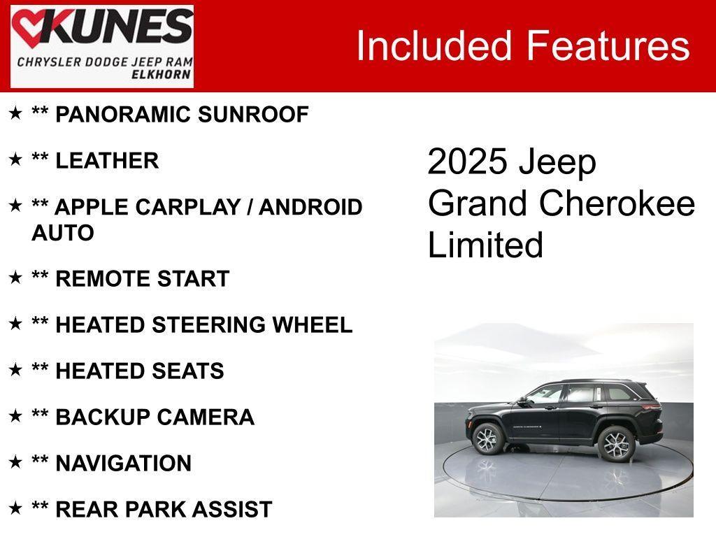 new 2025 Jeep Grand Cherokee car, priced at $45,650