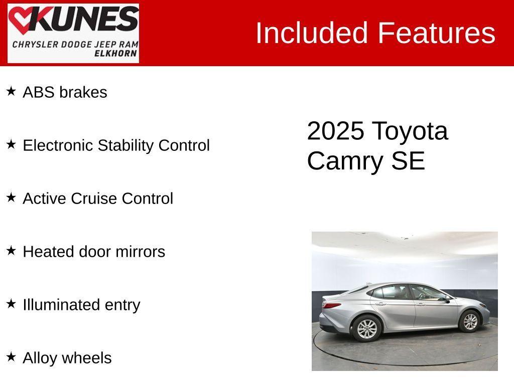 used 2025 Toyota Camry car, priced at $32,385