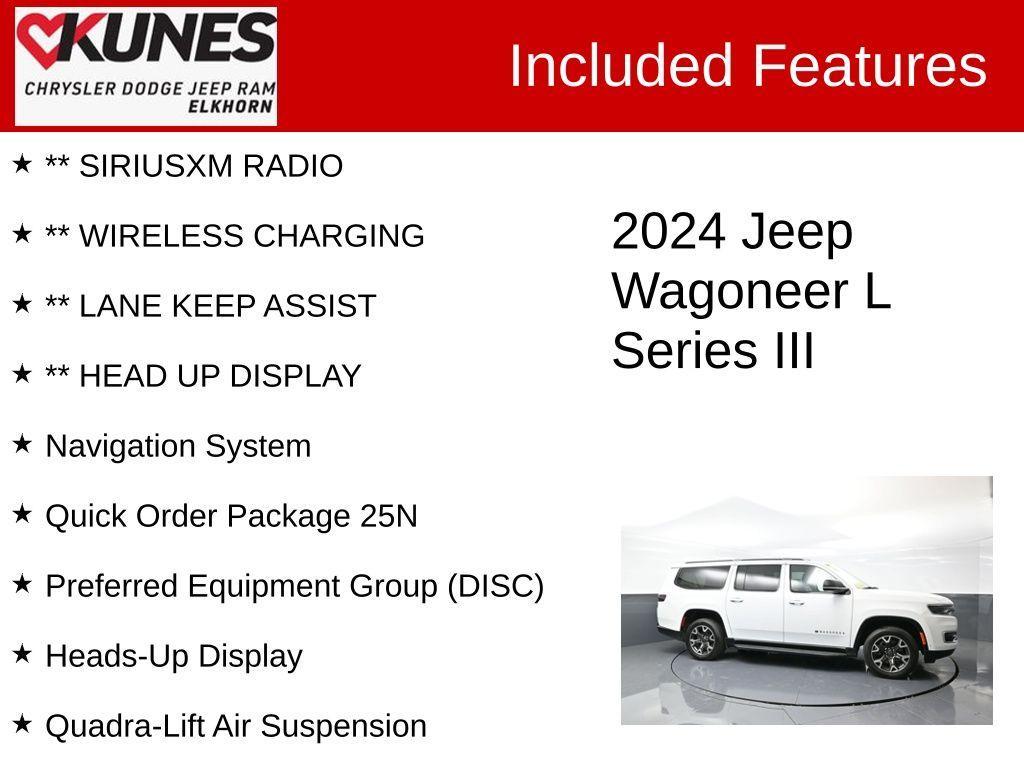 used 2024 Jeep Wagoneer L car, priced at $50,508